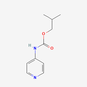 (2-methylpropyl )(pyridin-4-yl)carbamate