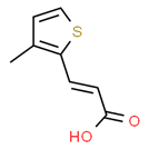 (2E)-3-(3-Methyl-2-thienyl)acrylic acid