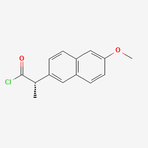 (2S)-2-(6-methoxynaphthalen-2-yl)propanoyl chloride