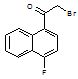 2-Bromo-1-(4-fluoronaphthalen-1-yl)ethan-1-one