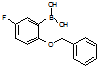 2-Benzyloxy-5-fluorobenzeneboronic acid