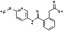 (2-{[(6-Methoxypyridin-3-yl)amino]carbonyl}phenyl)acetic acid