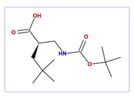 (2R)-2-{[(tert-Butoxycarbonyl)amino]methyl}-4,4-dimethylpentanoic acid