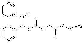 1-Ethyl 4-(2-oxo-1,2-diphenylethyl) succinate