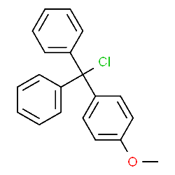 1-[Chloro(diphenyl)methyl]-4-methoxybenzene