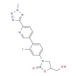 ((S)-3-(3-Fluoro-4-(6-(2-methyl-2H-tetrazol-5-yl)pyridin-3-yl)phenyl)-5-(hydroxymethyl)oxazolidin-2-one) ((S)-Tedizolid)