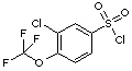 3-Chloro-4-(trifluoromethoxy)benzenesulphonyl chloride