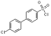 [4-(4-Chlorophenyl)phenyl]sulphonyl chloride