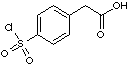 [4-(Chlorosulphonyl)phenyl]acetic acid
