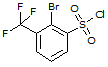 2-Bromo-3-(trifluoromethyl)benzenesulphonyl chloride