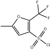 5-Methyl-2-(trifluoromethyl)-3-furansulfonyl chloride