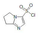 6,7-Dihydro-5H-pyrrolo[1,2-a]imidazole-3-sulphonyl chloride